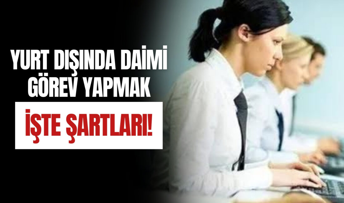 Yurtdışına Daimi Görevle Atanmak İçin Gerekli Şartlar!